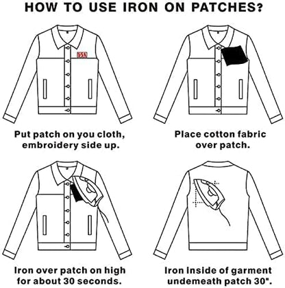 Branded Iron On Patches 40
